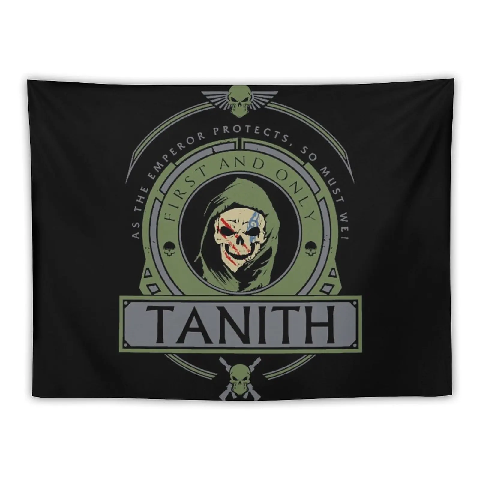 TANITH - CREST EDITION 1 Tapestry Nordic Home Decor Wall Tapestries Aesthetic Room Decor Home Decor Aesthetic Tapestry