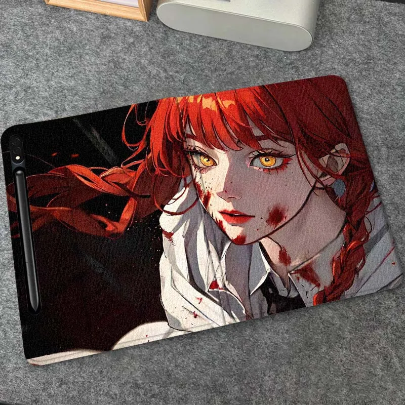 

Chainsaw Man Art Popular For Samsung Galaxy Tab S10 S9 S8 S7 FE Lite Soft Flexible Support Tablet Case Gift