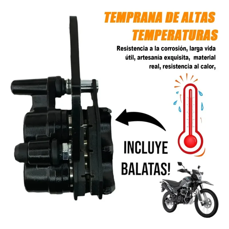 Motorcycle Accessories Brake Caliper Pump Moto for Italika DM-250 X RMB DM-300 Xeverus 250 Caravel Vector 250 Kurazai Bobcat 125 - Image 4