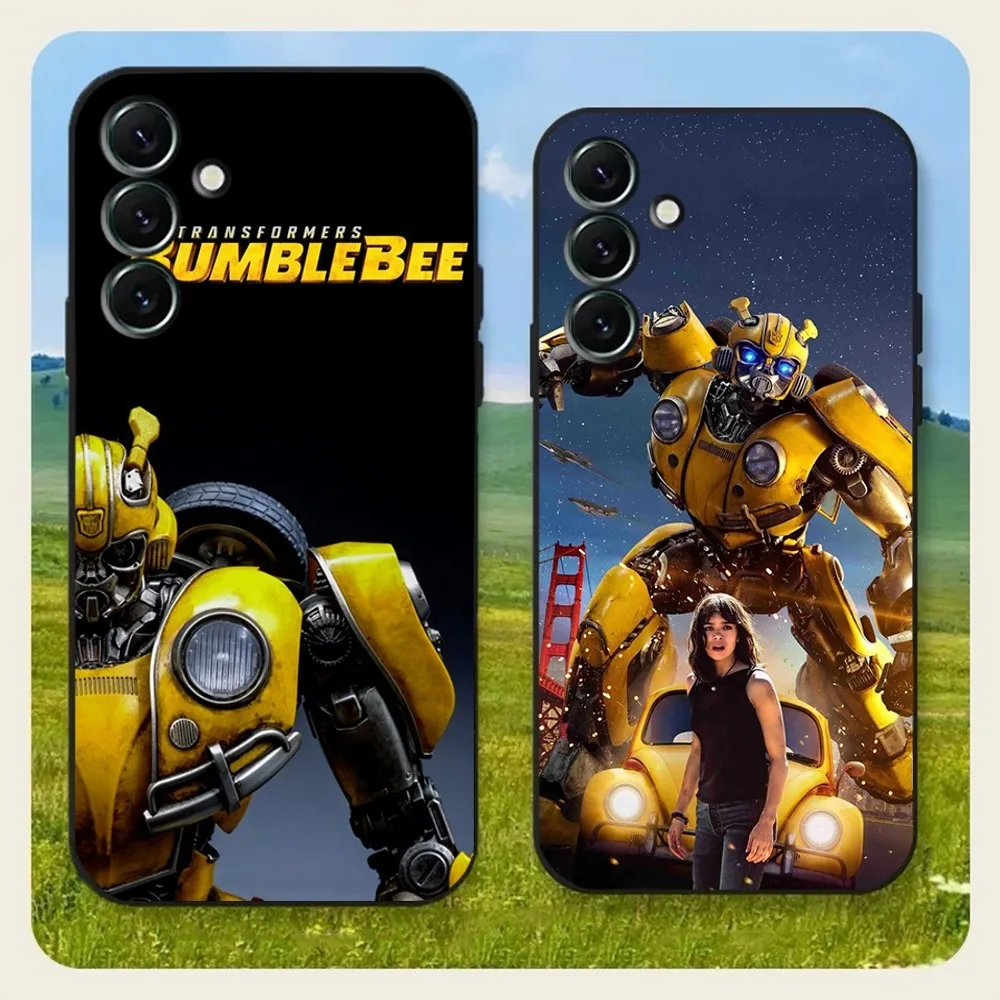 T-Transformers B-Bumble Bee Phone Case For Samsung Galaxy A20,A21s,A22,A31,A32,A52,A53,A72,73,A80,A91Soft Black Cover