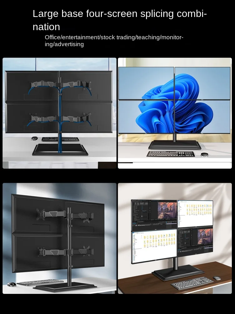 base-de-escritorio-adecuada-para-monitor-soporte-para-cuatro-pantallas-soporte-para-computadora-con-funcion-de-elevacion-y-rotacion