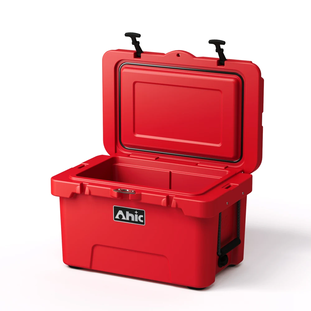 Modern Portable 35QT PE Outdoor Sports Cooler Roto Box Portable Ice Chest for Camping with Thermal Feature and Letter Pattern view 3
