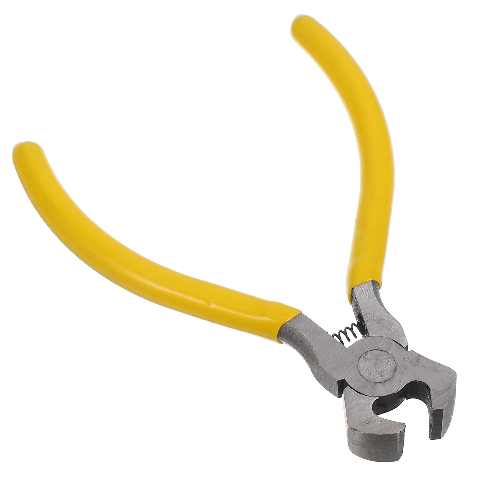 R07A Guitar String Cutting Plier End Nipper Fret Wire Puller Knife Sharpener Tool Maintenance Luthier Tool Accessories (Yellow)