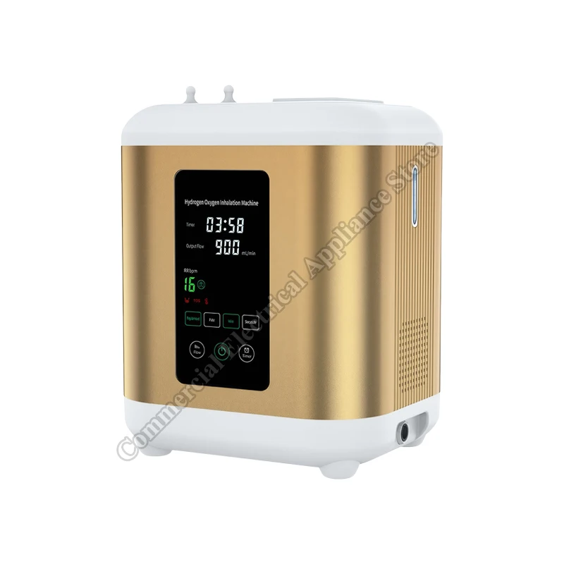 Hydrogen Inhalation Machine Hydrogen Water Generator SPE/PEM Technology Portable Breathing System Machine Hydrogen Inhaler