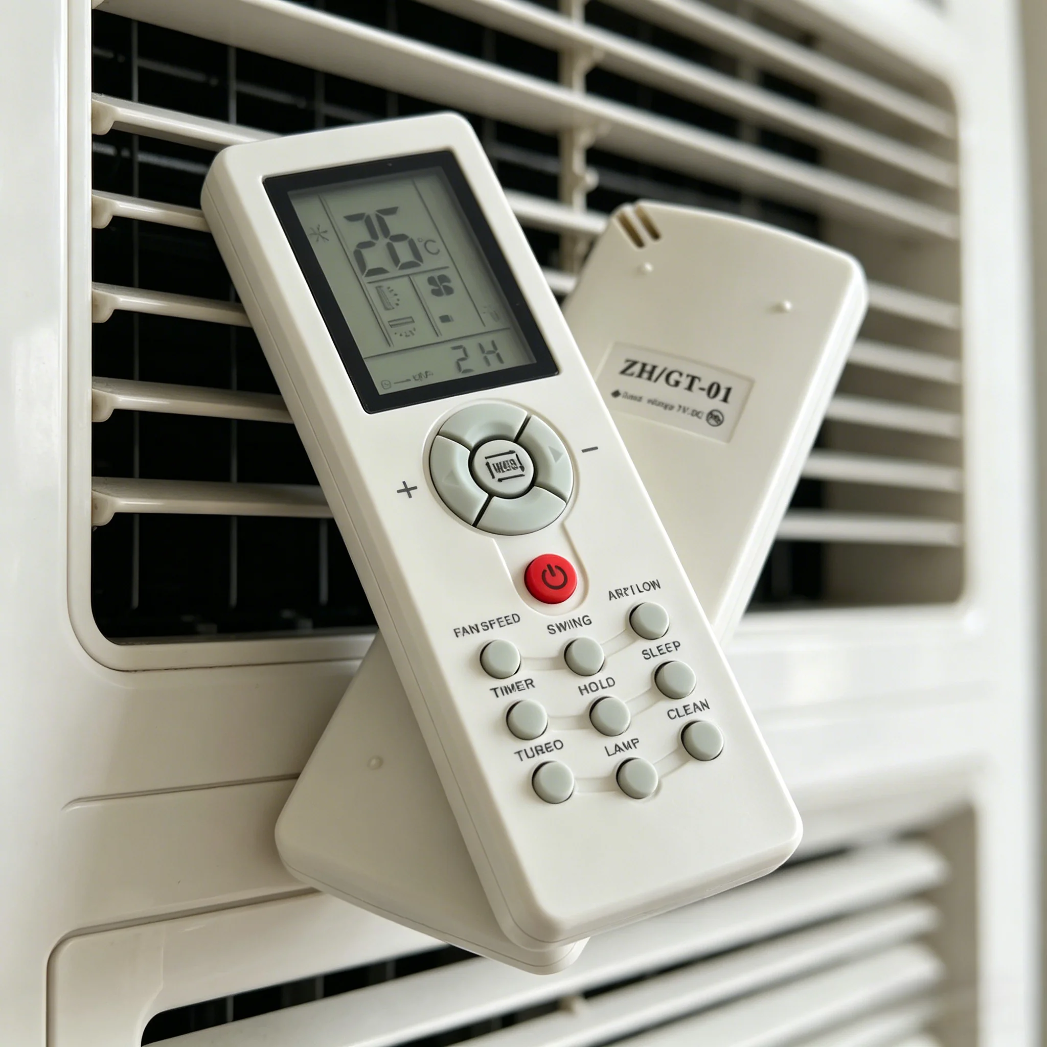 

Non-OEM ZH/GT-01 Replacement Remote Control, Aftermarket Infrared AC Controller for Chigo & Mitsubishi Air Conditioner