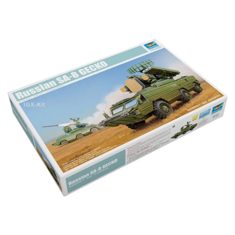 

Trumpeter 05597 1/35 Russian SA-8 Gecko Air Defense Missile System Military Assembly Plastic Hancraft Toy Model Building Kit