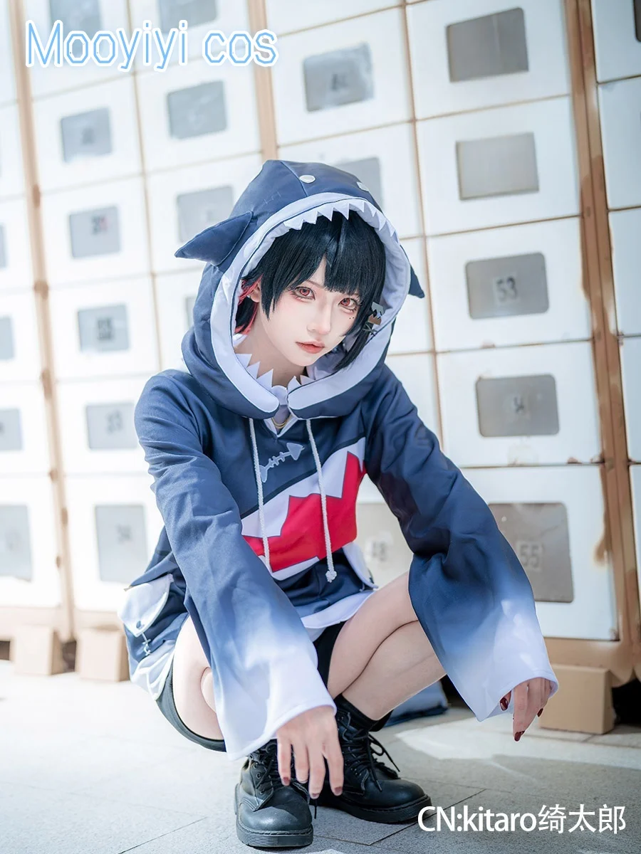 لعبة ZZZ الجديدة Mooyiyi cos Ellen Joe أزياء تنكرية للهالوين وعيد الميلاد لعب الأدوار والحفلات الهزلية S-XXL مقاس Zenless Zone Zero