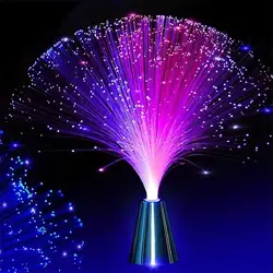 Multicolor LED Fiber Optic Lamp Light Interior Decoration Starry Sky Holiday Wedding Lamp LED Night Light Lamp Furnishing