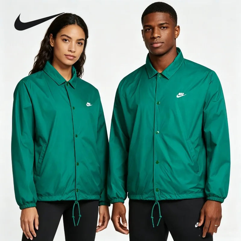 Nike Woven Camo Print Wind Jacket Spring Fall Outdoor Camping Hunting Thin Light Outer CoatFN3317-365 1PCS