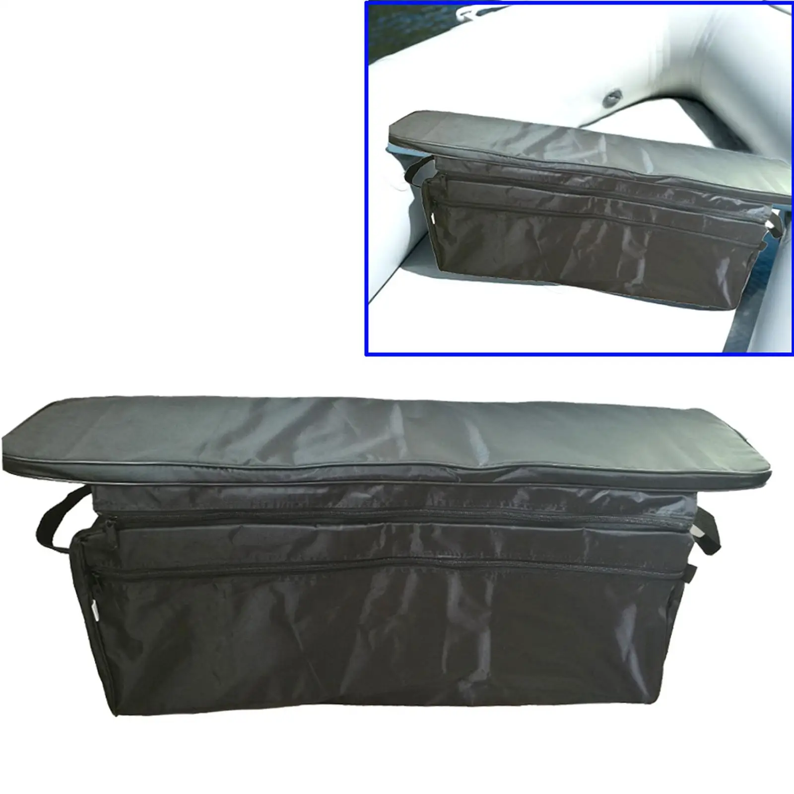 Inflatable Boat Seat Storage Bag Convenient Oxford Cloth Under Seat Bag