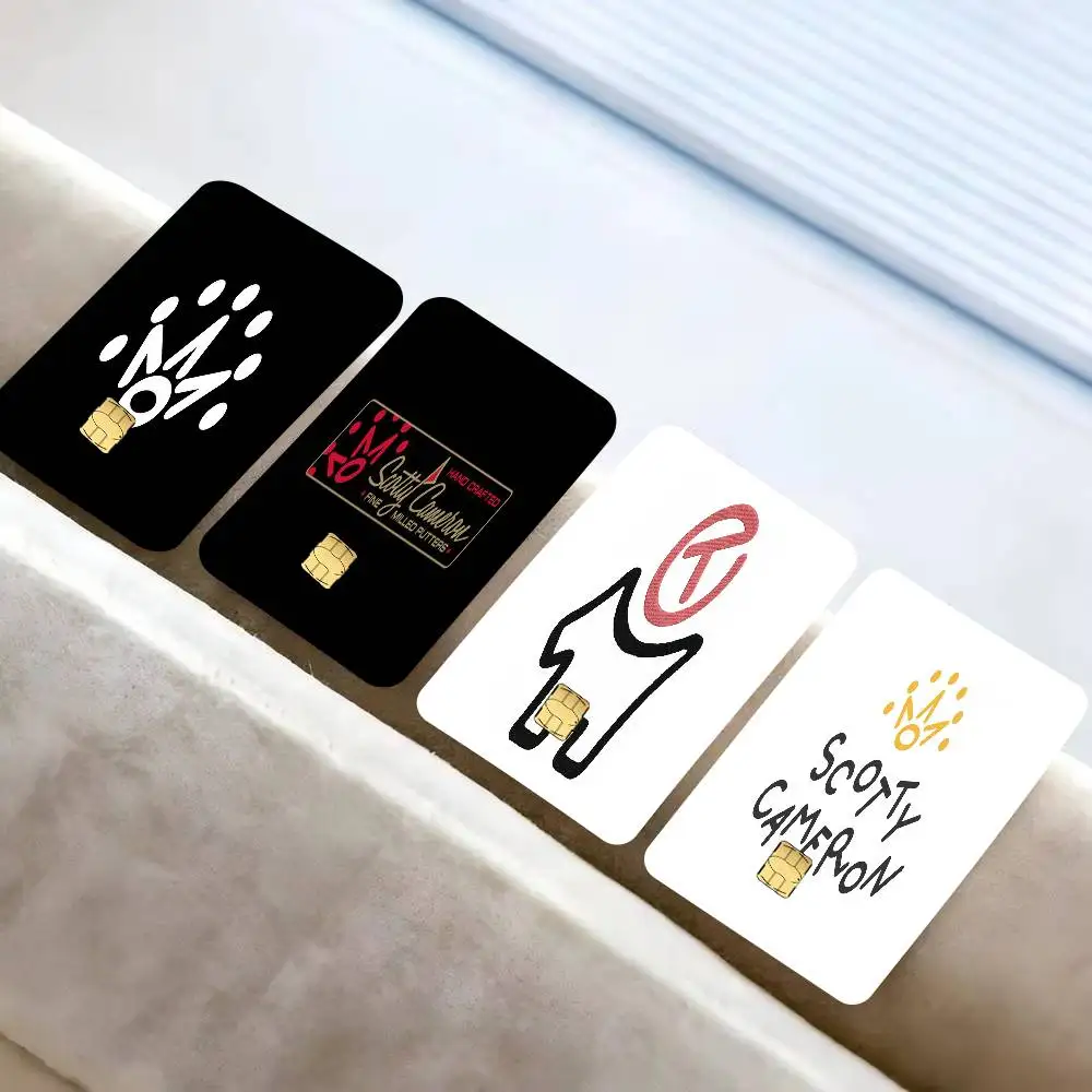 Golf S-ScoTTY C-CameRONS Anime   Anime Sticker Film Skin Cover for Credit Card Debit Bank Card 1 set of 4 pcs