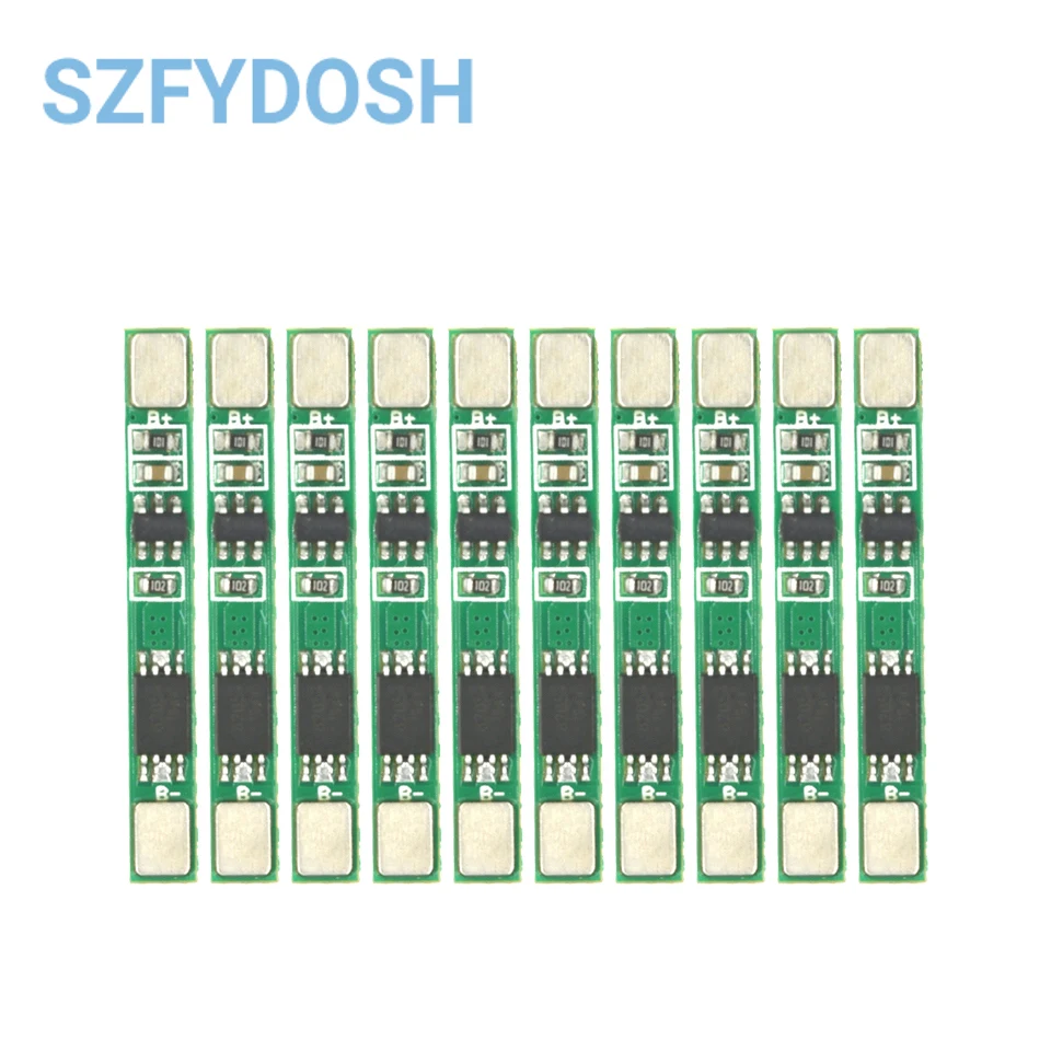 1-100pcs Single - String 18650 Battery Polymer Lithium Battery Protection Board 3.7V IC 2A 3A