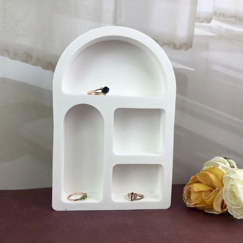 

C1FC High Quality Silicone Display Charm Moulds For DIY Miniature House Decorations