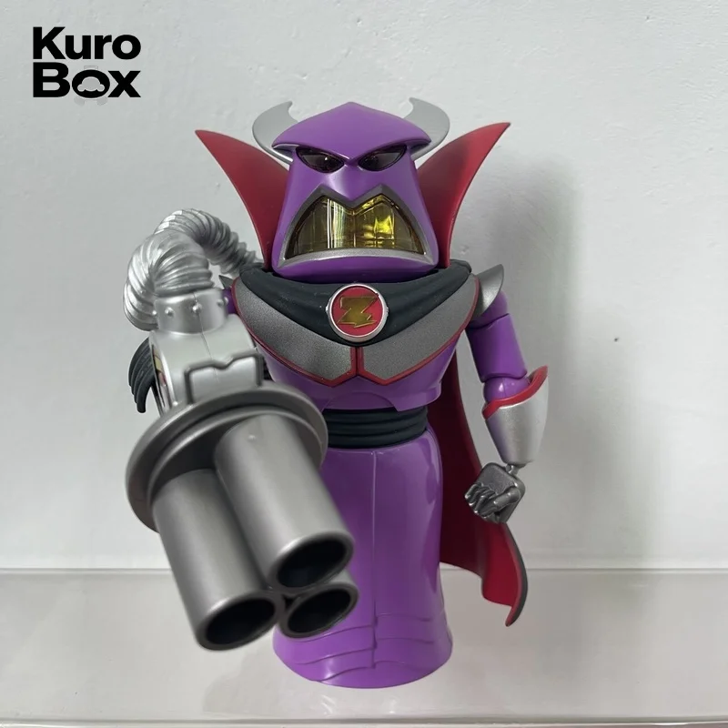 

HEROCROSS Toy Story Emperor Zurg Alloy Action Figure with Light & Sound LED Voice Activated Collectible Model for Buzz Lightyear