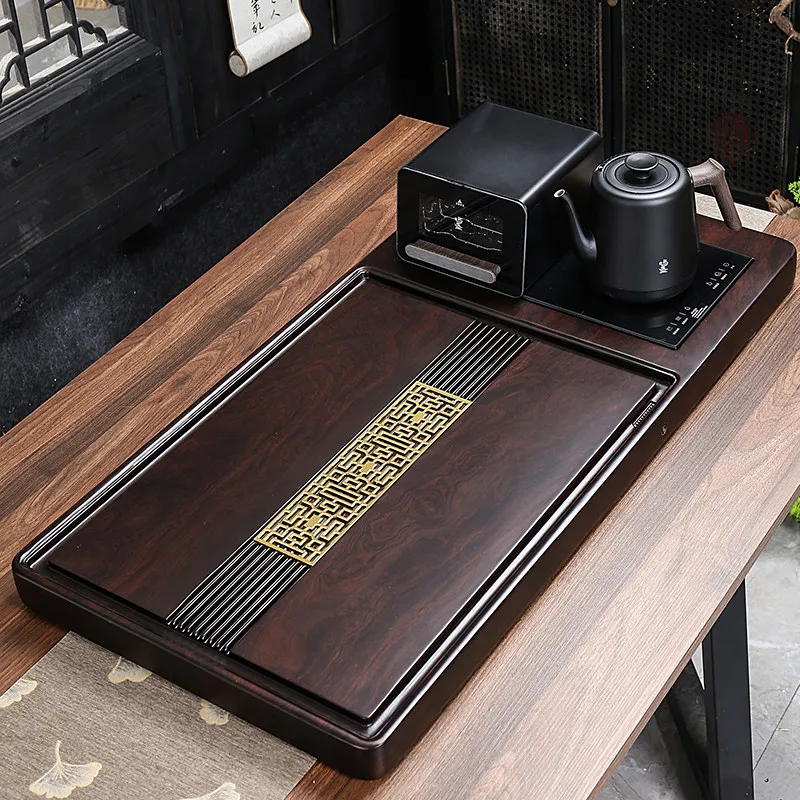 Hospitality Luxury Tea Tray Ceremony Office Pot Valet Chinese Tableware Kitchen Rectangle Tea Tray Living Room Bandejas Teaware
