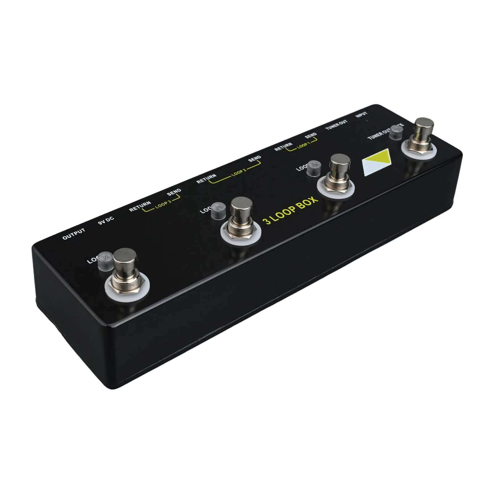 230*70*36mm Looper Effect Pedal Flexible Input Socket Design Seamless Signal Integration Customizable Input Socket