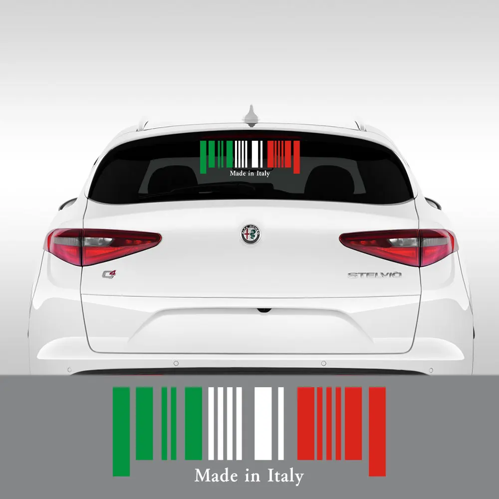 

Car Whole Body Italy Vinyl Sticker Auto Accessories For Alfa Romeo Giulietta MITO 4C 159 147 156 GT Giulia Stelvio Q4 Sportiva
