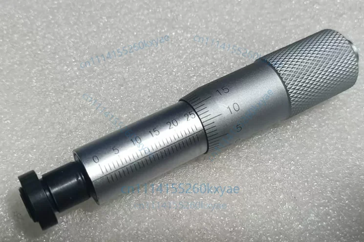 Micrometer micrometer head micrometer head self-locking side lock with mounting nut 0-25 gauge flat head