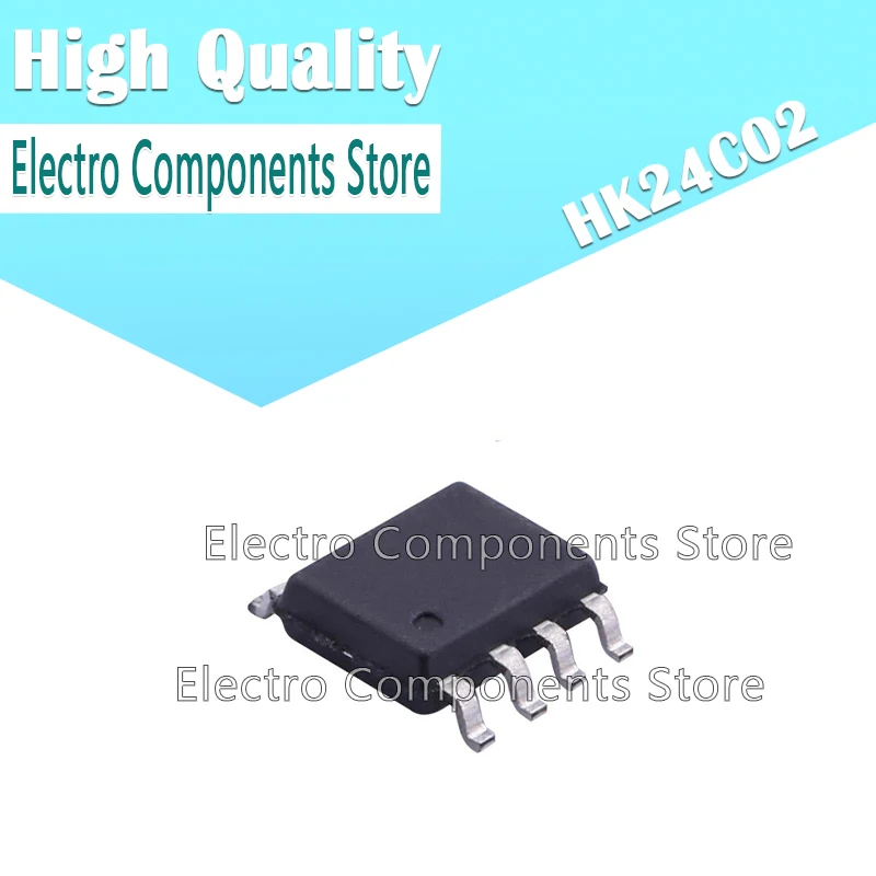10Pcs/Lot HK24C02 (Marking 24C02) 24C02 SOP8 EEPROM Linear Regulator Chip IC