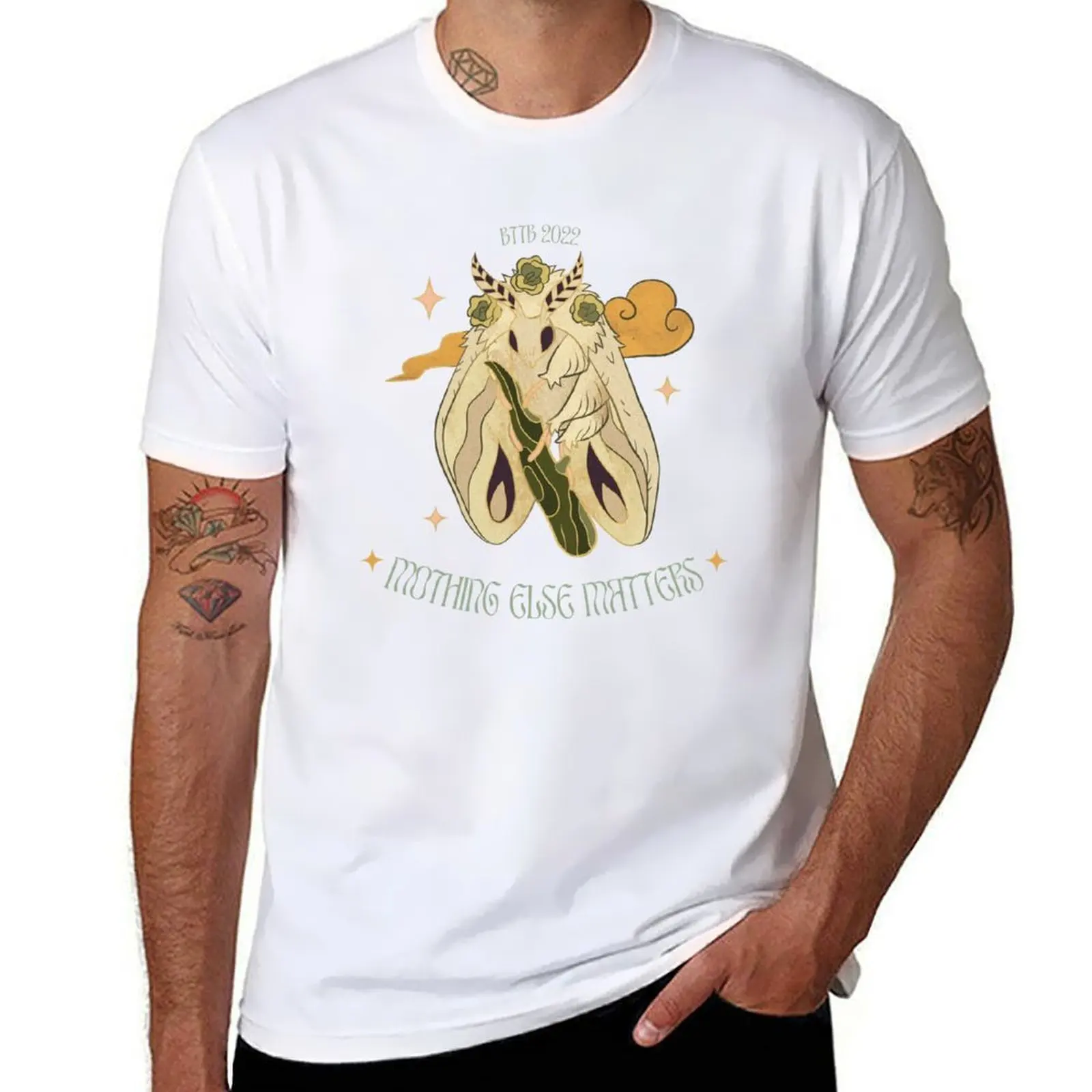 

BAD TO THE BONE MOTHING ELSE MATTERS T-Shirt man t shirt graphic t shirts for man slim fit T-Shirt