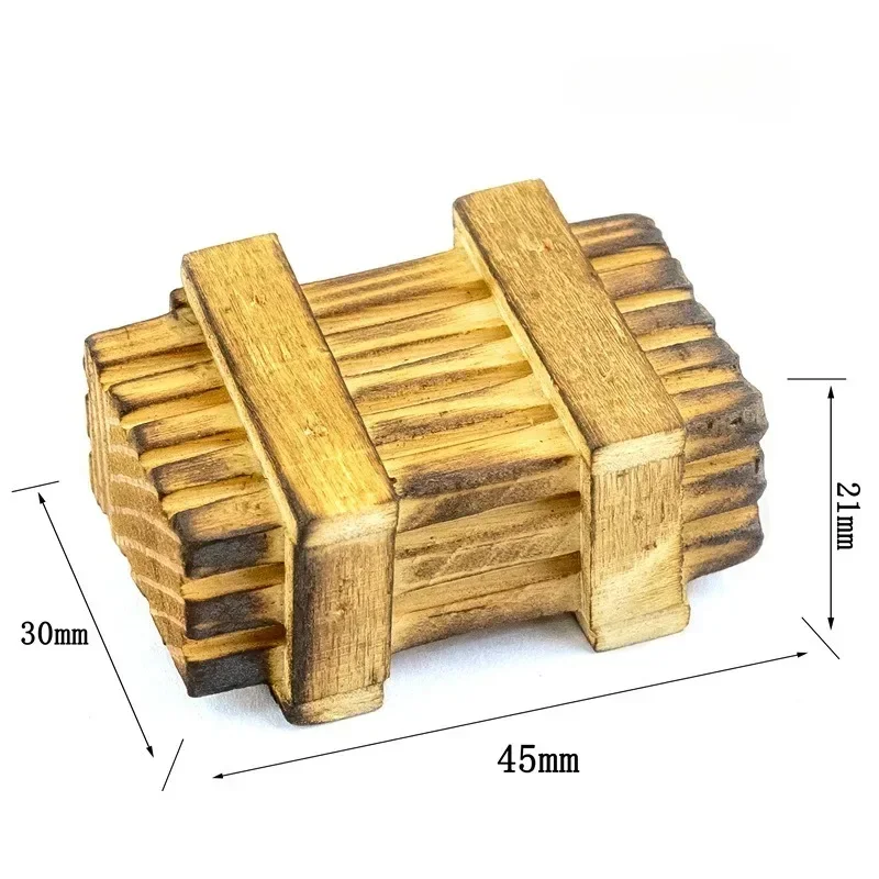 1/18 1/24 Simulatie Scène Houten Doos voor TRX4-M SCX24 FMS FCX24 MINIZ Simulatie Klimmen Auto