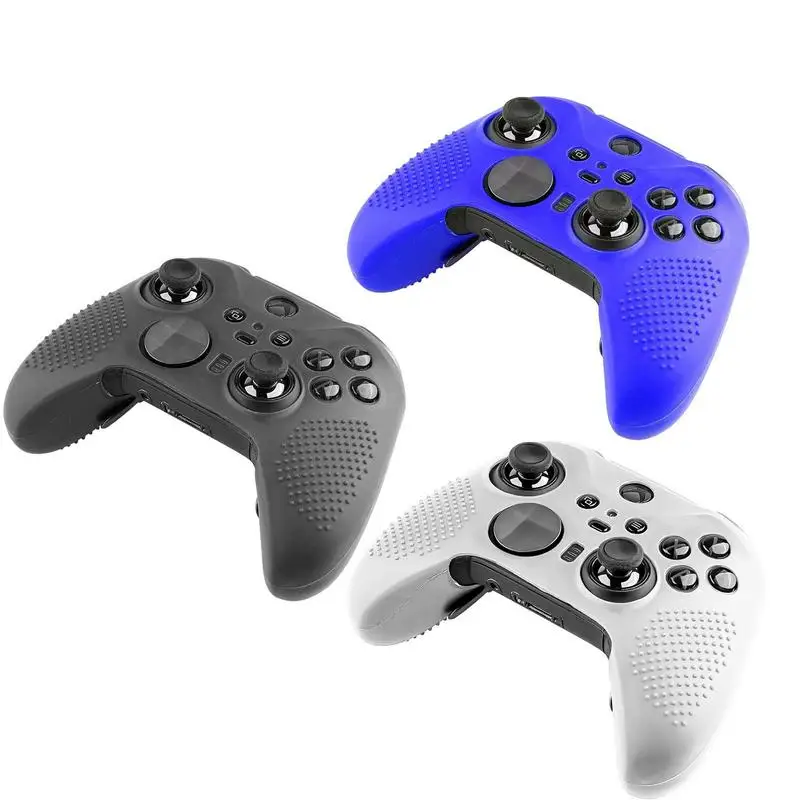 

For Xbox Series Elite 2 Silicone Case Controller Protective Skin Gamepad Rubber Skin Thumb Grips Joystick Cover Shell Game Acces