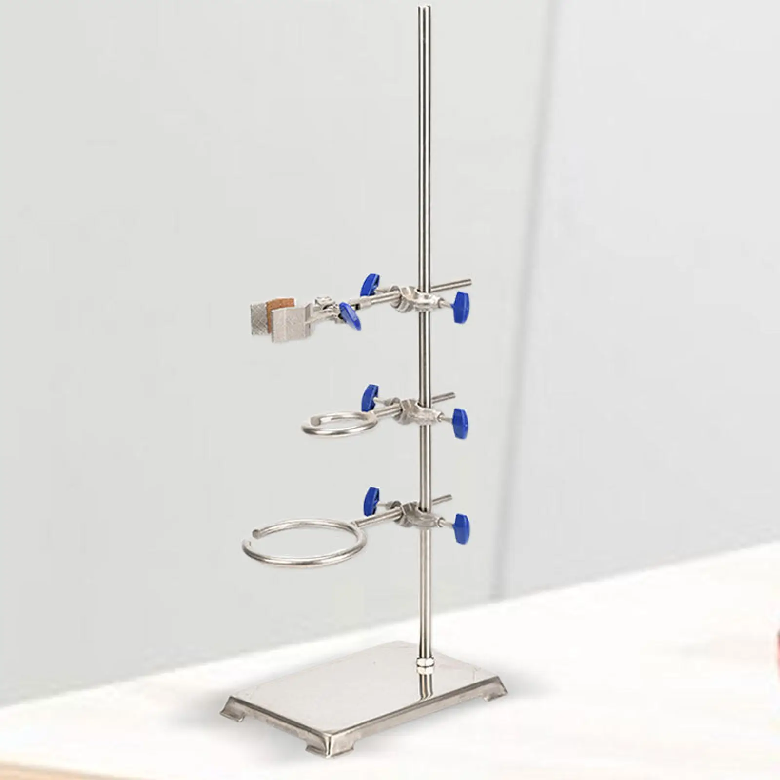 Lab Stand Support Educational Toys Detachable Hand Eye Ability Building Project with Clamp Retort Support Stand for Chemistry