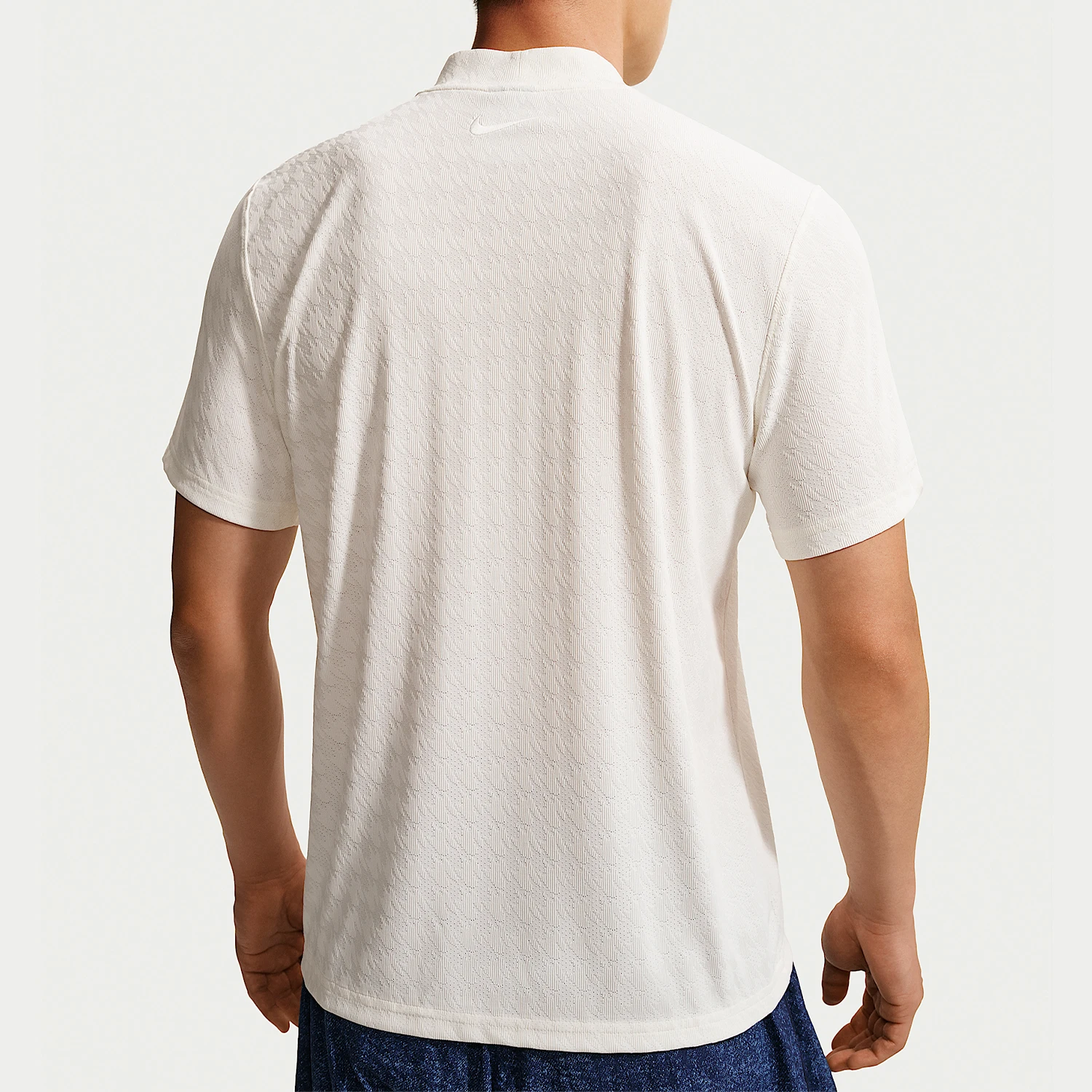 Nike Authentic Club Rules Men's Half High Neck Breathable Short Sleeve T-shirt IU0801-133