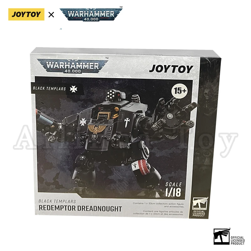 JOYTOY 1/18 figurka Mecha czarny T Redemptor Dreadnought zabawka Anime prezent darmowa wysyłka