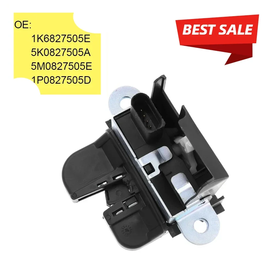 1K6827505E 5K0827505A 5M0827505E 1P0827505D Cerradura de Maletero Trasero para Seat Leon, Cerradura de Tapa de Maletero para VW Golf Mk5 Golf Git Golf Mk6
