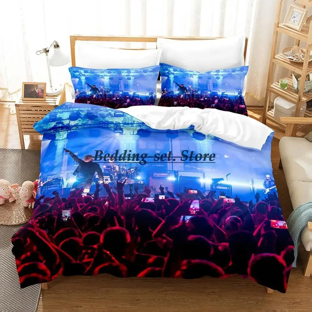 Indochine Rock Bedding Set Single Twin Full Queen King Size Bed Set Aldult Kid Bedroom Duvetcover Sets 3D Bed Sheet Set