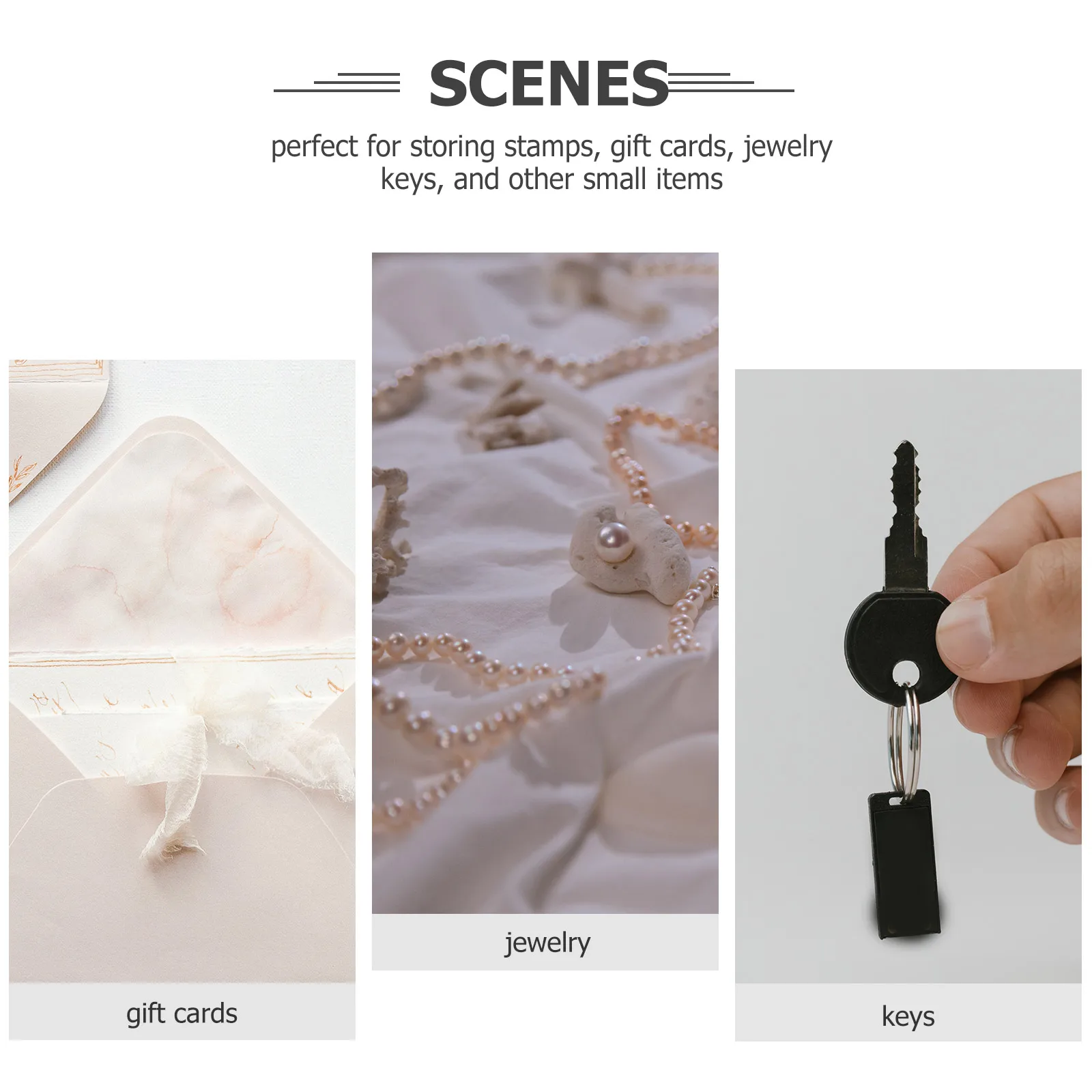 

100Pcs Small Kraft Paper Colored Envelopes Ideal for Money Cash Coins Seeds Storage Mailing Budget Use Key Envelopes