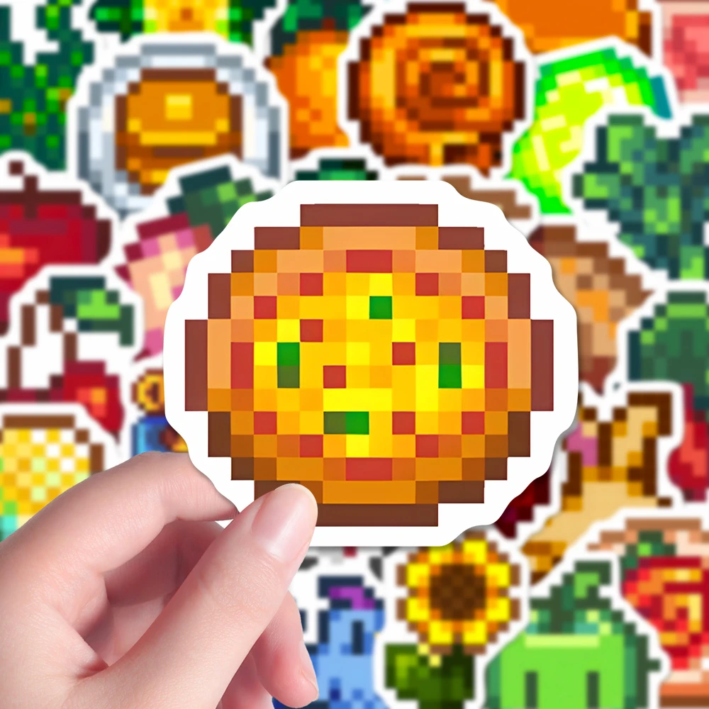 

Starbound ain S Stiers 28 Pixels Cartoon Fun Decorative Decals for Desktop Frie Creative Notebook Patches