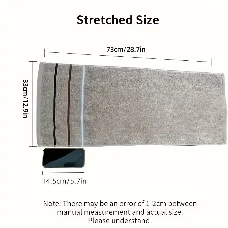 Tricolor Towel: Ultra-Soft Absorbent Quick-Dry Towel, Skin-Friendly & Lightweight, Versatile for Home, Gift for Family Friends.