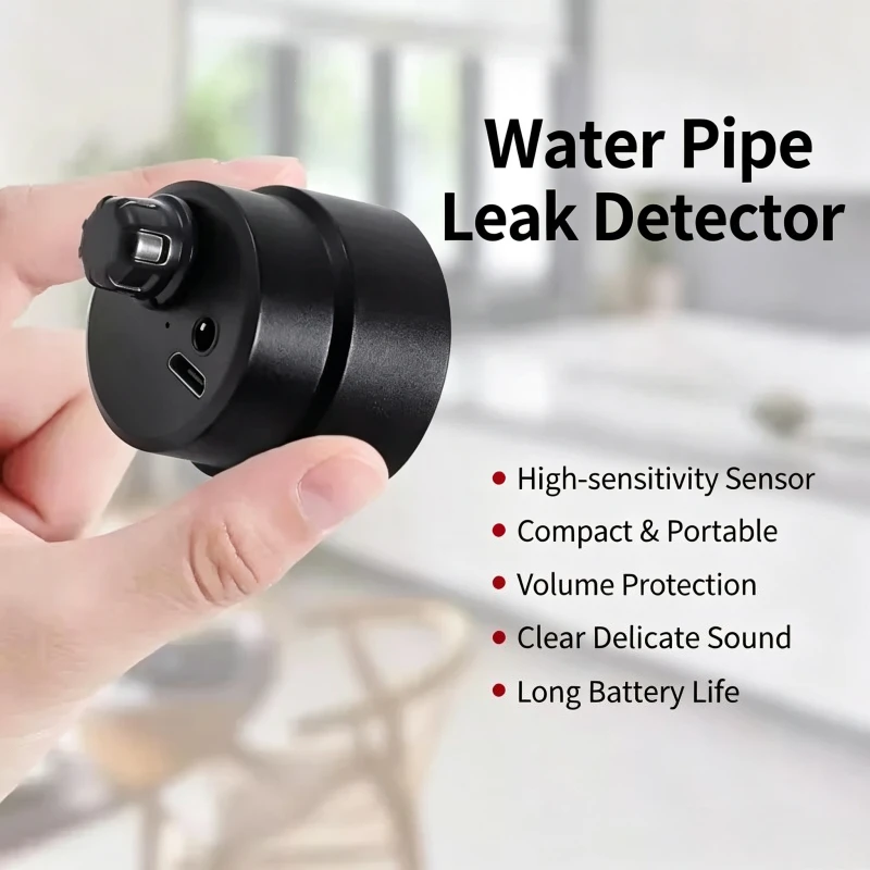 Audio amplifier Wall high-precision pickup leak detector Wall detector Professional air leakage and water leakage detection