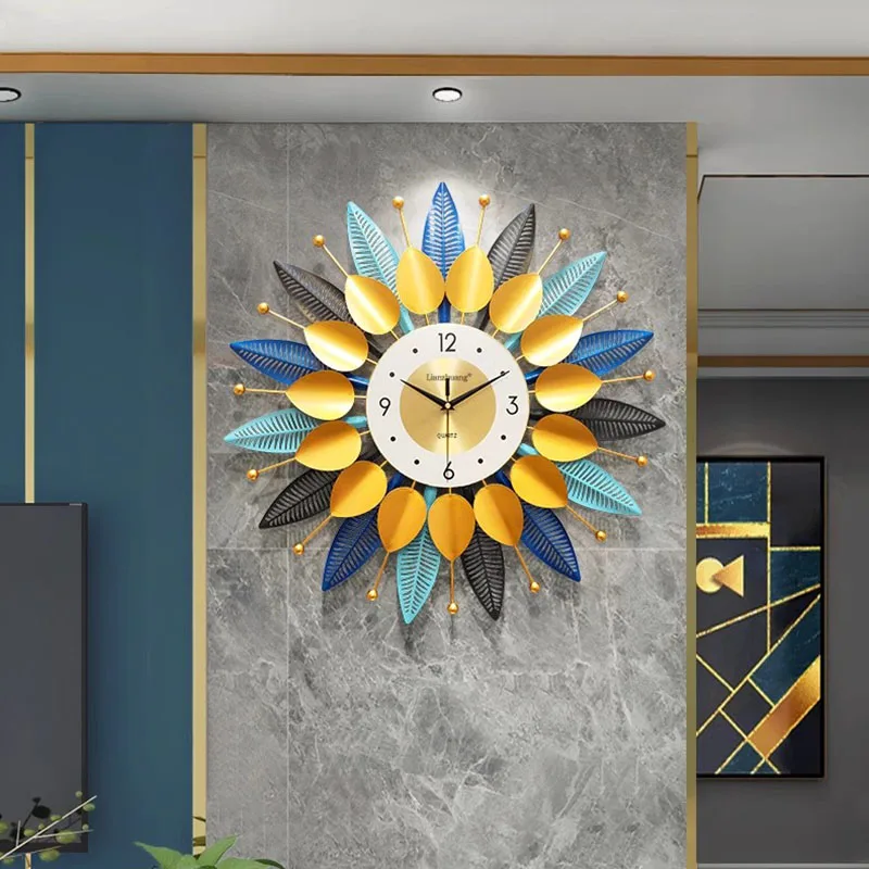 

Luxury Design Battery Wall Clock European Modern Originality Simple Minimalism Wall Clock Home Horloge Murale Room Decoration