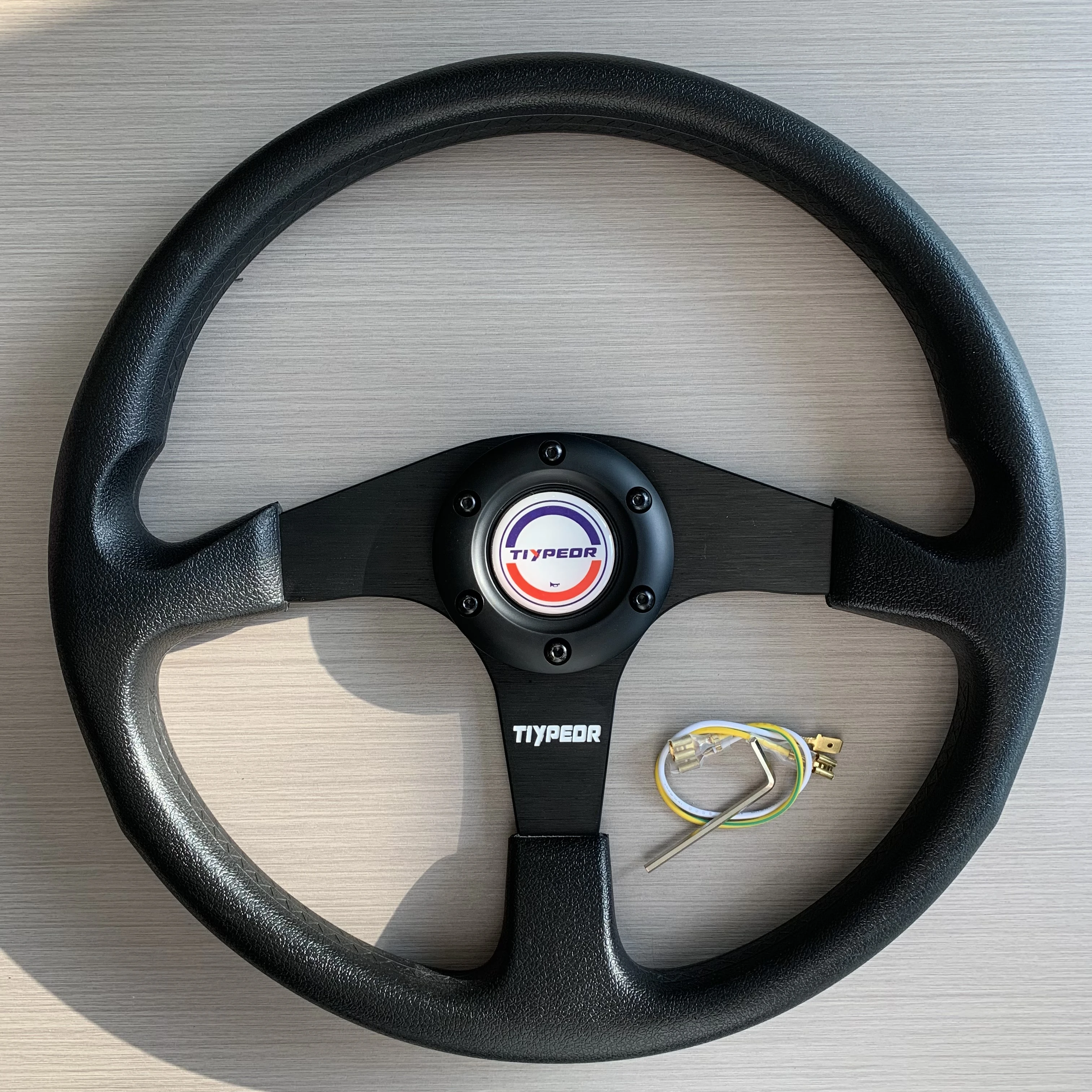 Hot sell 14 inch/350mm PU steering wheel Wholesale Cheap SP wheels