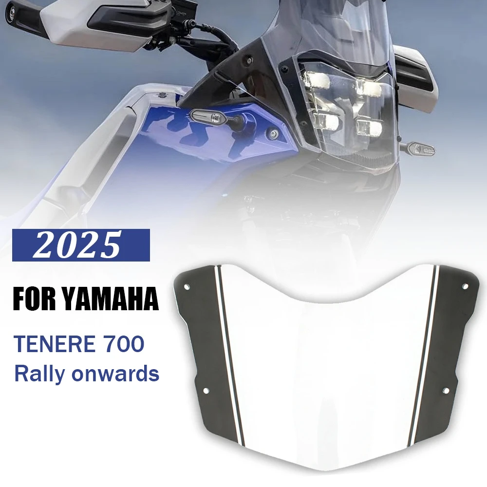 

Headlight Guard For YAMAHA Tenere 700 Tenere700 Rally 2025 TENERE700 Motorcycle Accessories Acrylic Front Light Protector Cover