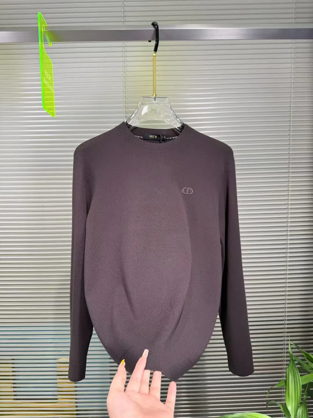 

Men's Knitted Wool Sweater round Ne Long Sve Faionable Color Base irt Comfortable Fit Home Wear Casual Sle