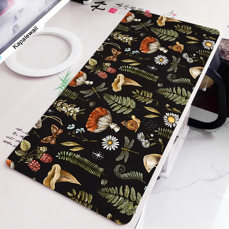 Mauspad Blumen kunst Computer xxl Tastatur Mauspad Wildblume Schreibtisch matte PC Gamer Teppiche Büro Teppich Home Tisch xl Mause Mausepad