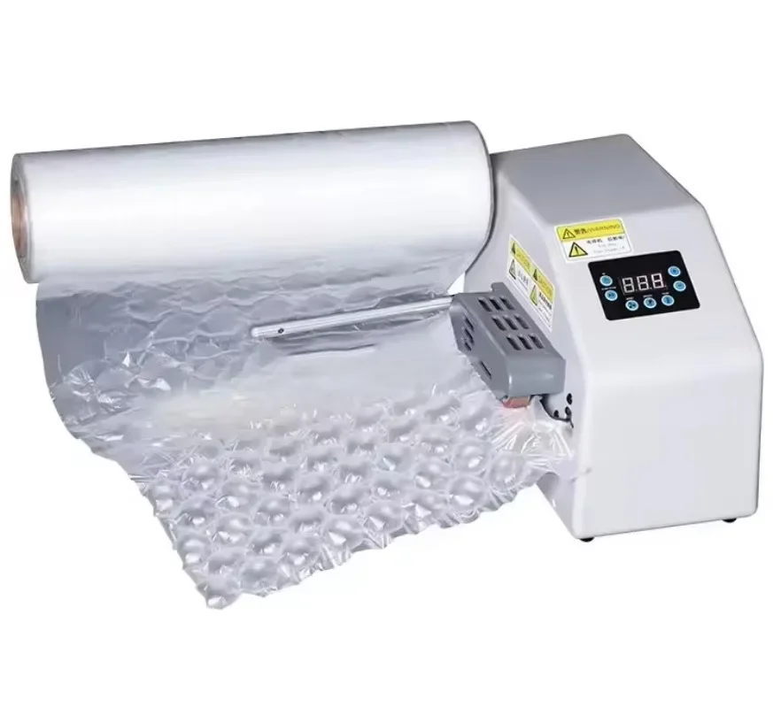 Automatic Multifunctional Calabash Film Bubble Pillow Buffer Shockproof air Filling Bag Bubble Film air Cushion Machine