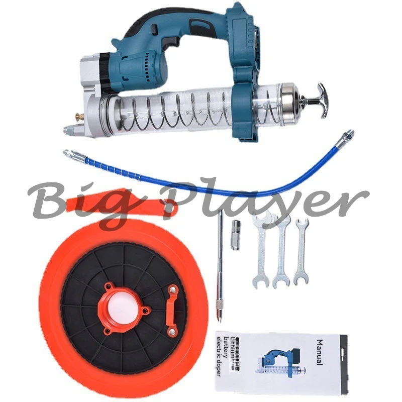 

Brushless Electric Grease Gun Wireless Fully Automatic High-Pressure Excavator Specific Grease Gun Fit Makita/Dewalt