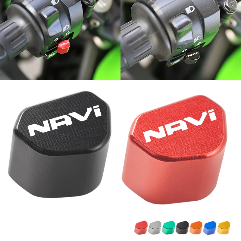 

CNC Aluminum Motorcycle Switch Button Turn Signal Switch Key Cap For HONDA DREAMWING Navi 110 Navi 2016-2025 Accessories