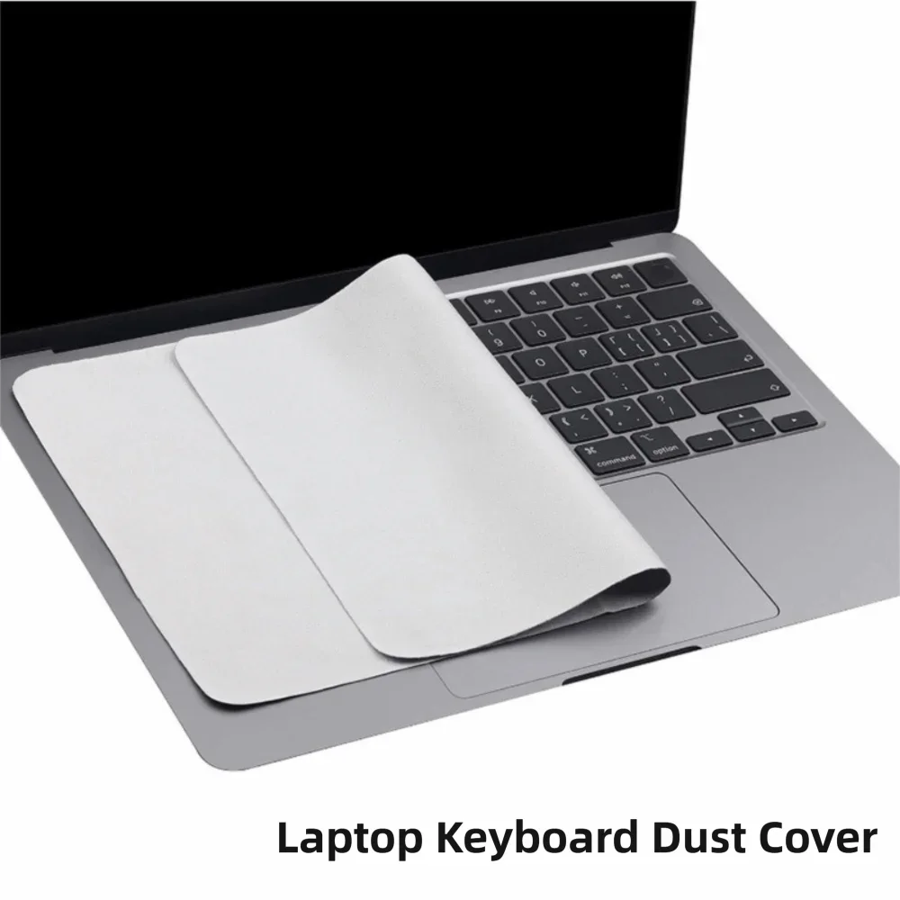 Microfiber Cleaning Cloth Dustproof Soft Laptop Screen Cleaner Reusable Lightweight for MacBook Pro 13/14/15/16 Inch