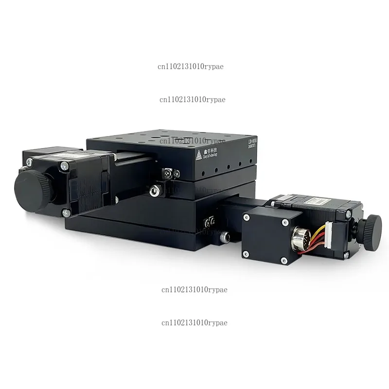 Ultra‑high Precision Translational XY‑Axis Cross Motorized Displacement Fine‑Tuning Working Stage (Travel ±6.5mm)