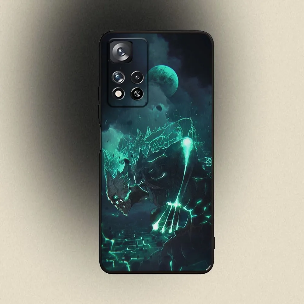 Anime Kaiju No 8 Cool Phone Case For Samsung Galaxy A20,A21s,A22,A31,A32,A52,A53,A72,73,A80,A91 Soft Black Cover