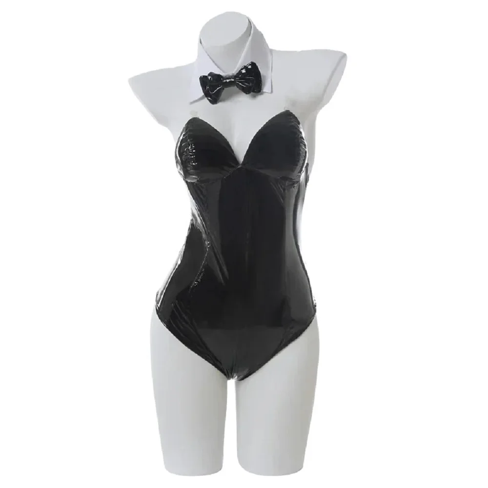 

Forxe унисекс аниме Cos Darkness Eve Bunny Girl кожаные костюмы для косплея модные комплекты для встреч нестандартного размера