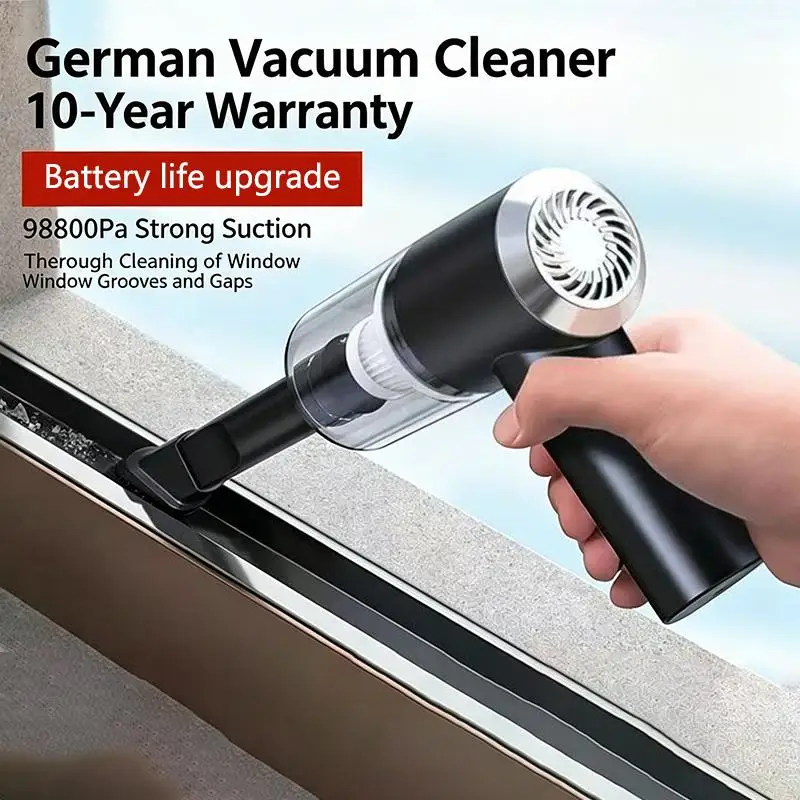 1SET Portable Cordless Vacuum Cleaner Handheld Car Blowing and Suction Dual Function Easy for Home and Auto