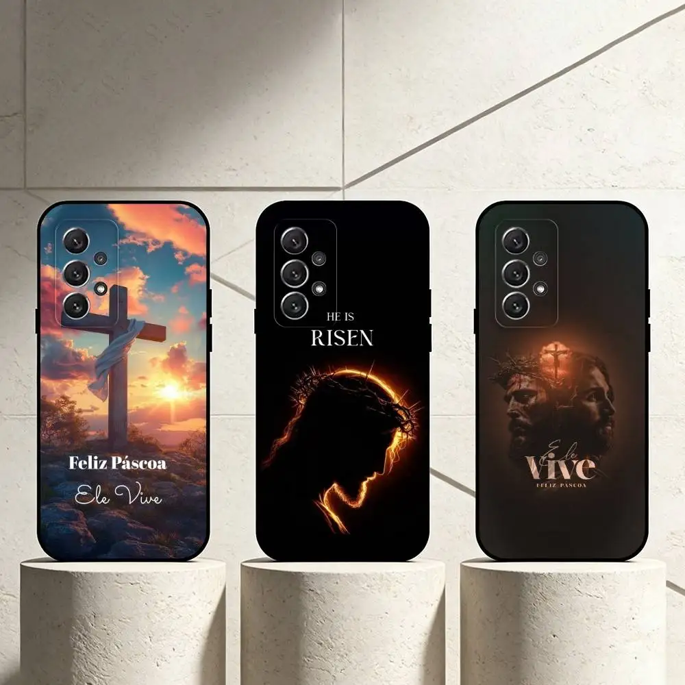 E-ele vive Phone Case For Samsung S25,24,23,22,30,21,10,9,Ultra,Plus,Lite Soft Black Case