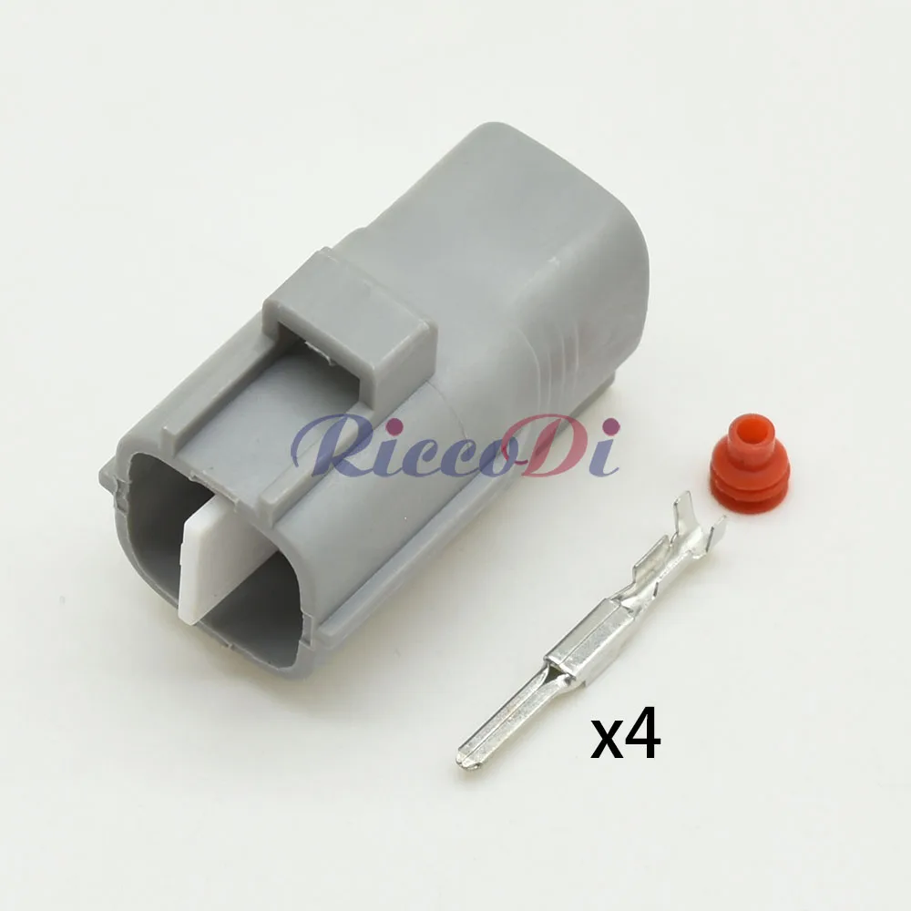 Lot Connecteurs 4 Broches 1.0 Mm Étanche Mâle/Femelle – Compatible Capteur Oxygène Honda 6188-4776 / 6189-7039 (1 à 50 Sets)